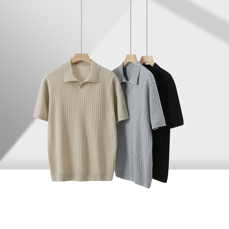 Camiseta tipo polo tipo su&eacute;ter para hombre omaiga 530702