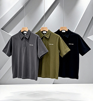 Camiseta de cuello redondo para hombre omaiga 386931