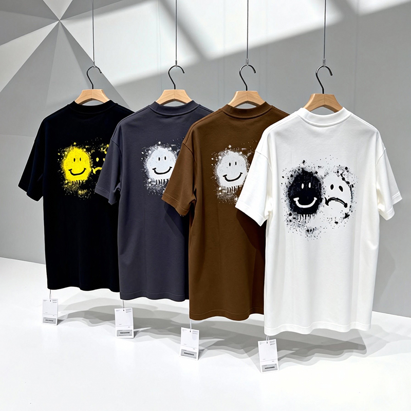 Camiseta de cuello redondo omaiga para hombre 386938