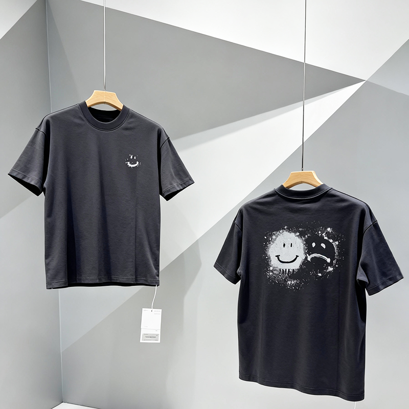 Camiseta de cuello redondo omaiga para hombre 386938
