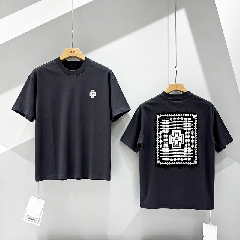 Camiseta de cuello redondo omaiga para hombre 386939