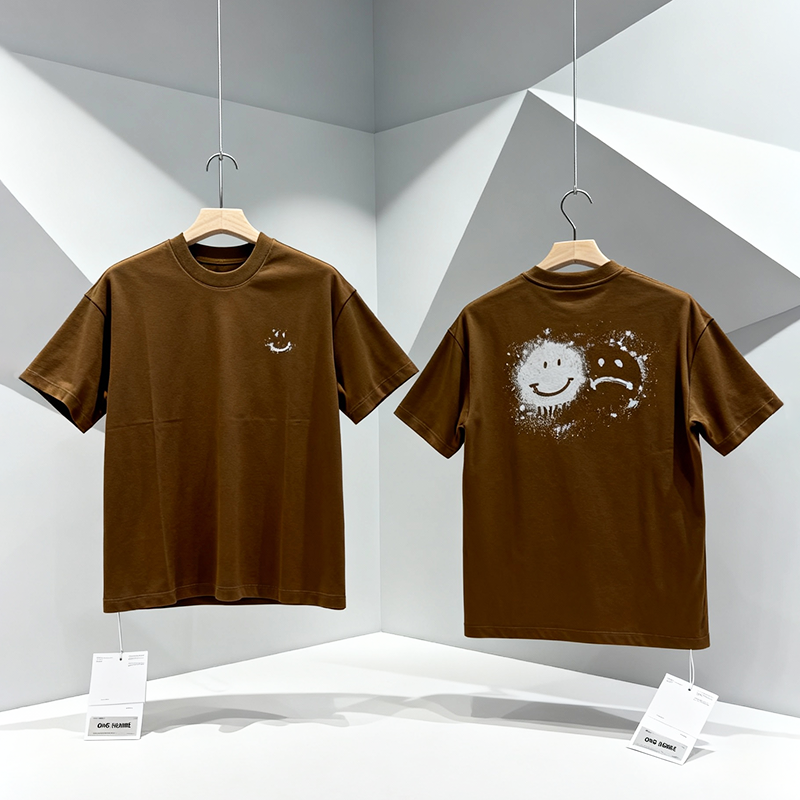 Camiseta de cuello redondo omaiga para hombre 386938