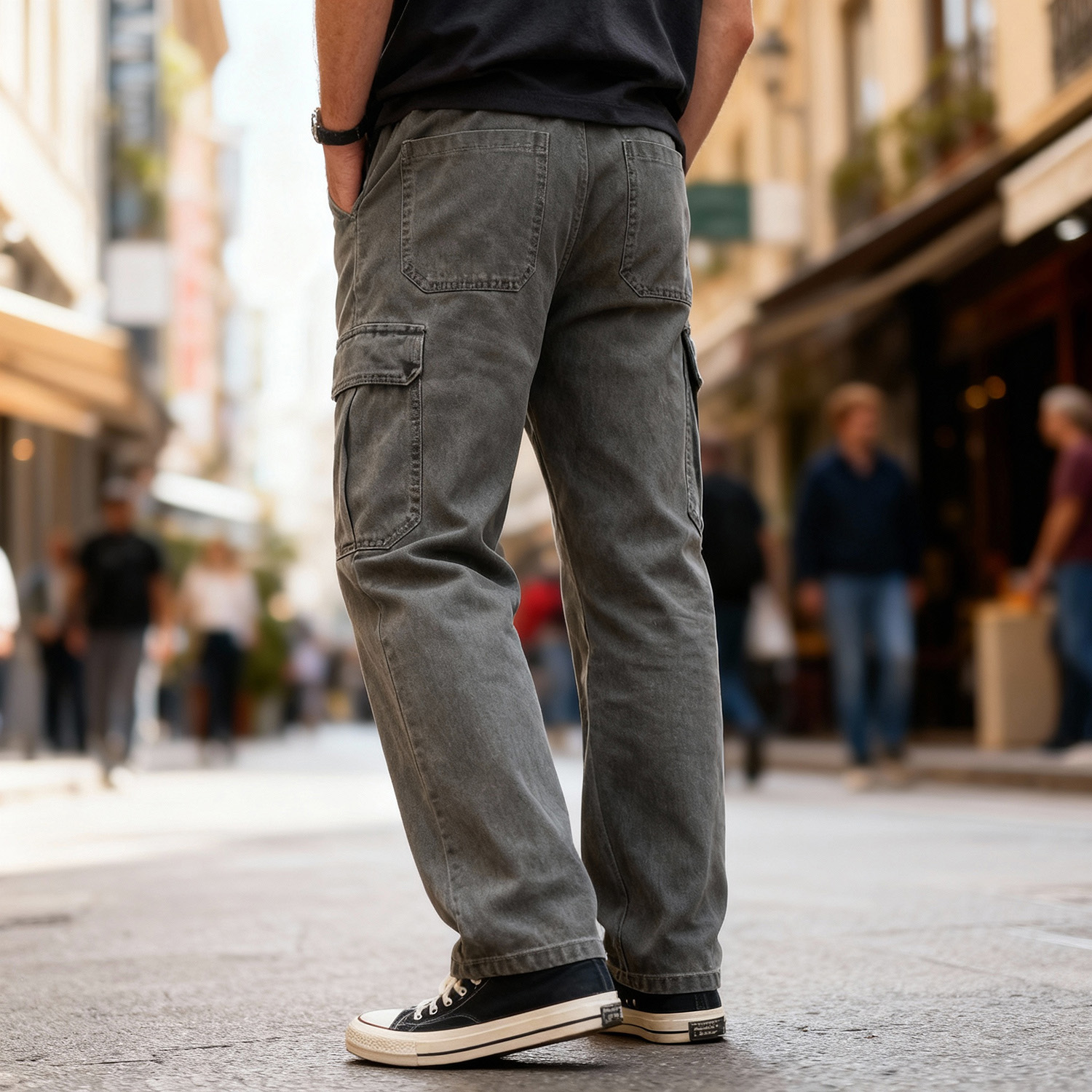 Pantalones y pantalones para hombre omaiga 466605