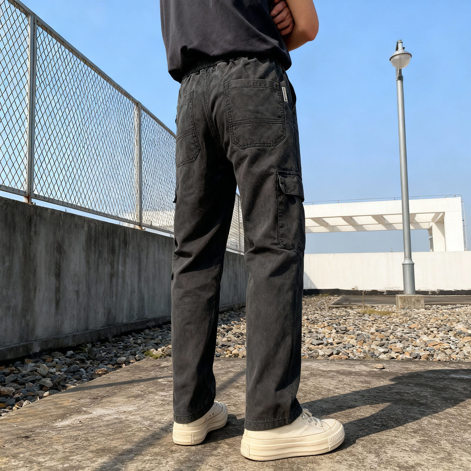 Pantalones y pantalones para hombre omaiga 466601
