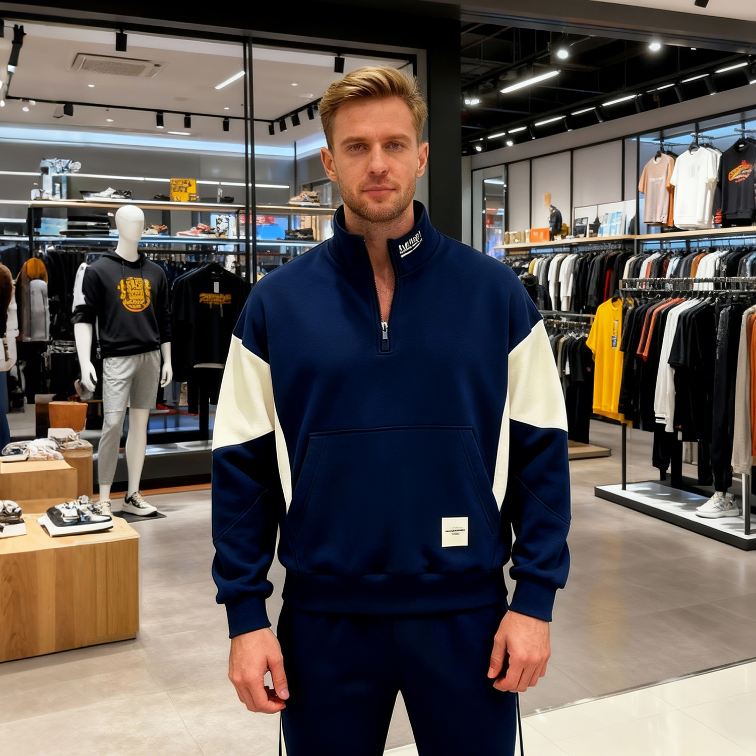 Sudaderas con y sin capucha para hombre omaiga 522621