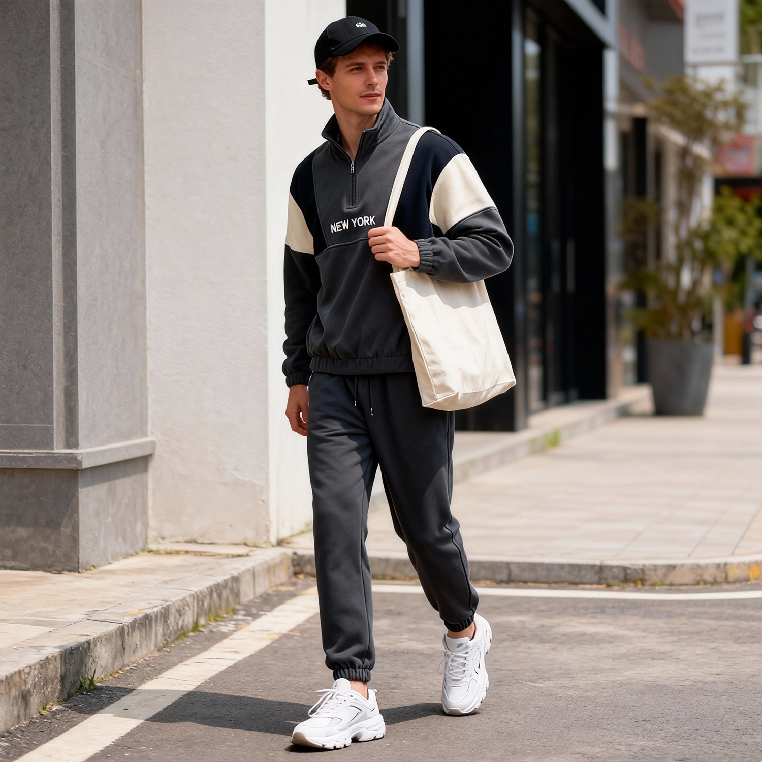 Sudaderas con y sin capucha para hombre omaiga 520609
