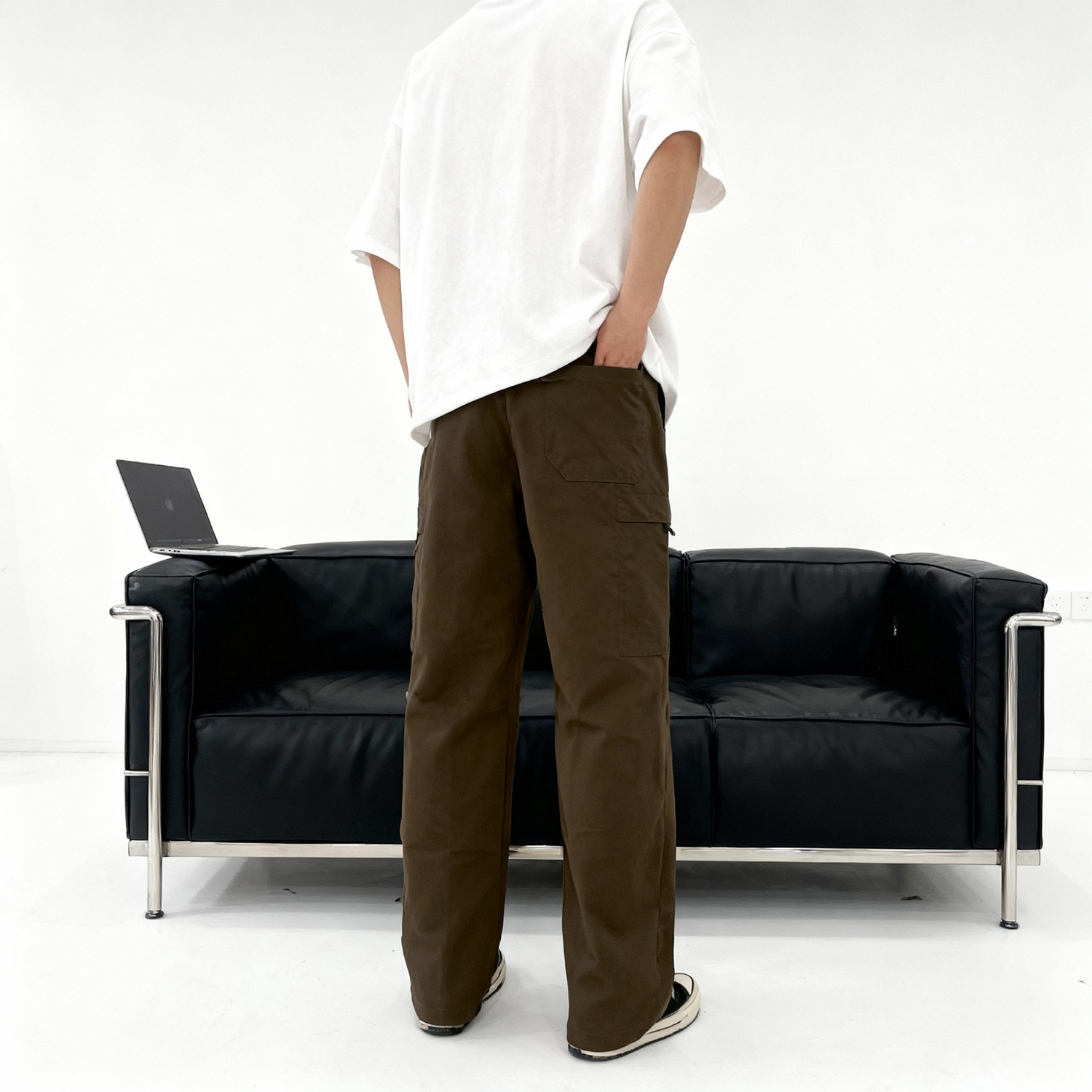 Pantalones y pantalones para hombre omaiga 466602