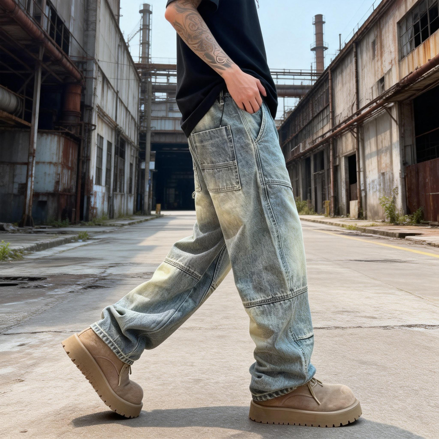Pantalones y pantalones omaiga para hombre 466609
