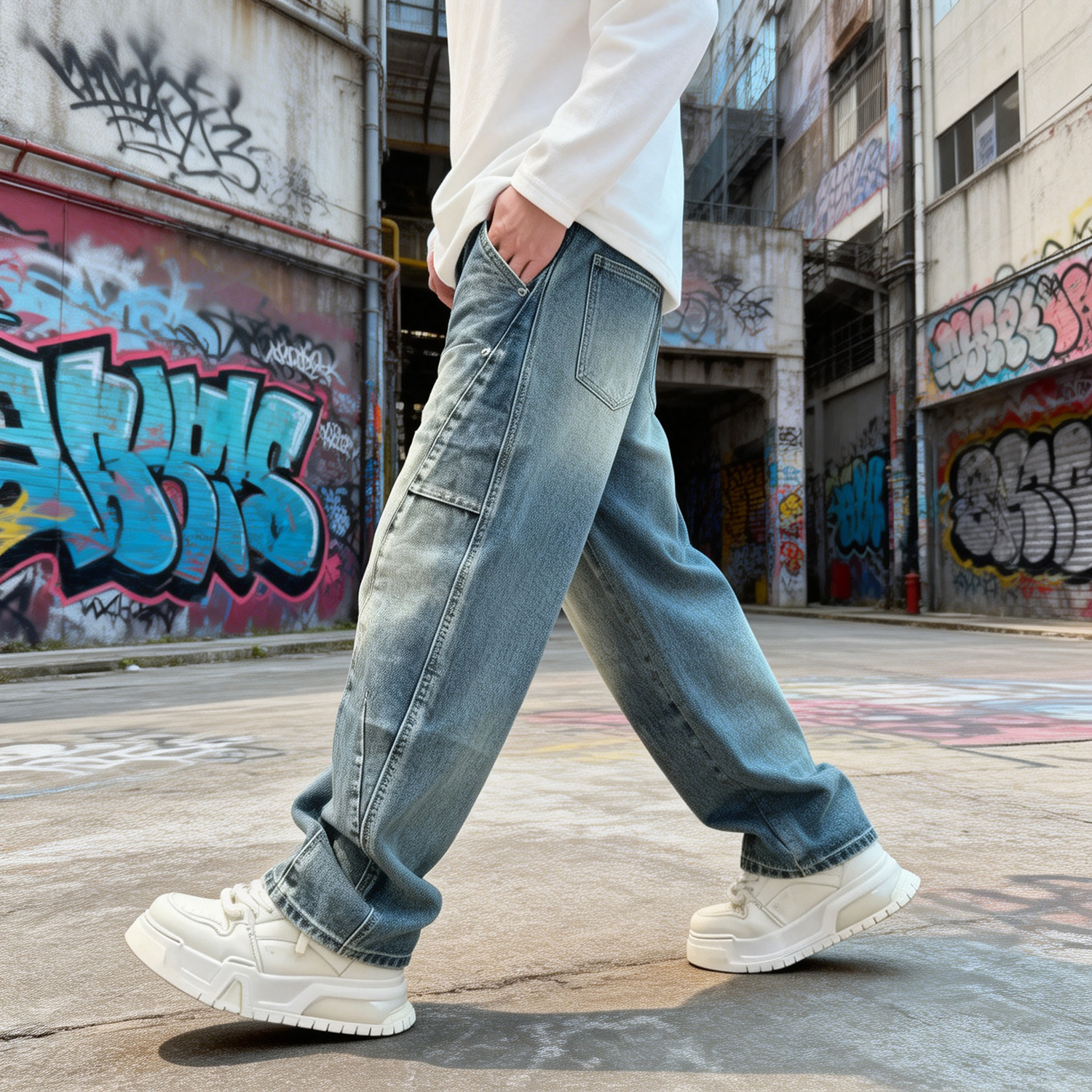 Pantalones y pantalones para hombre omaiga 466607