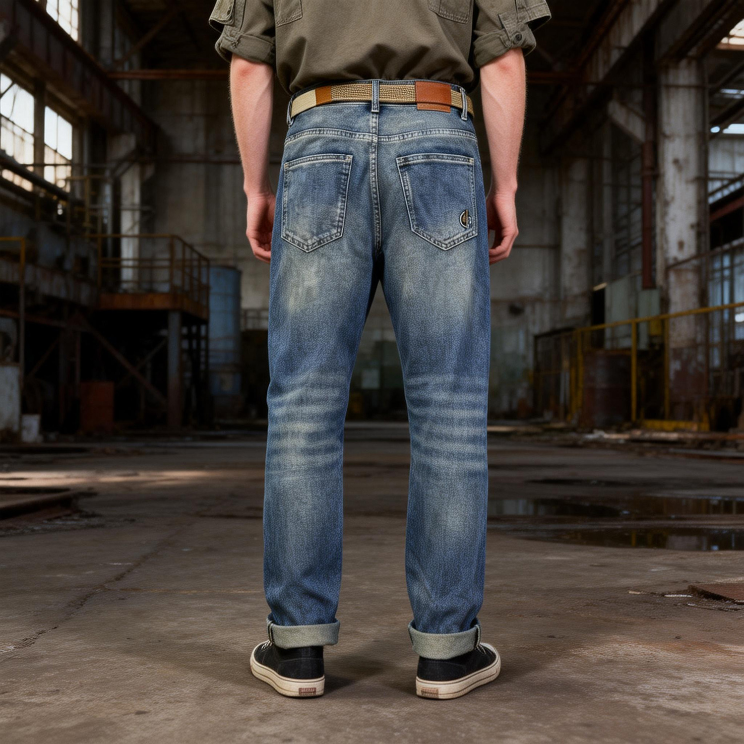 Pantalones y pantalones para hombre omaiga 466606