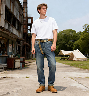 Pantalones y pantalones para hombre omaiga 466606