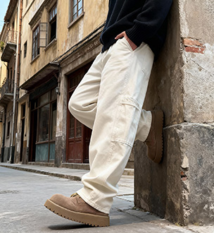 Pantalones y pantalones para hombre omaiga 466608