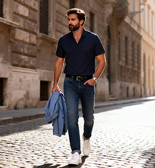 Camisas para hombre Omaiga 518897