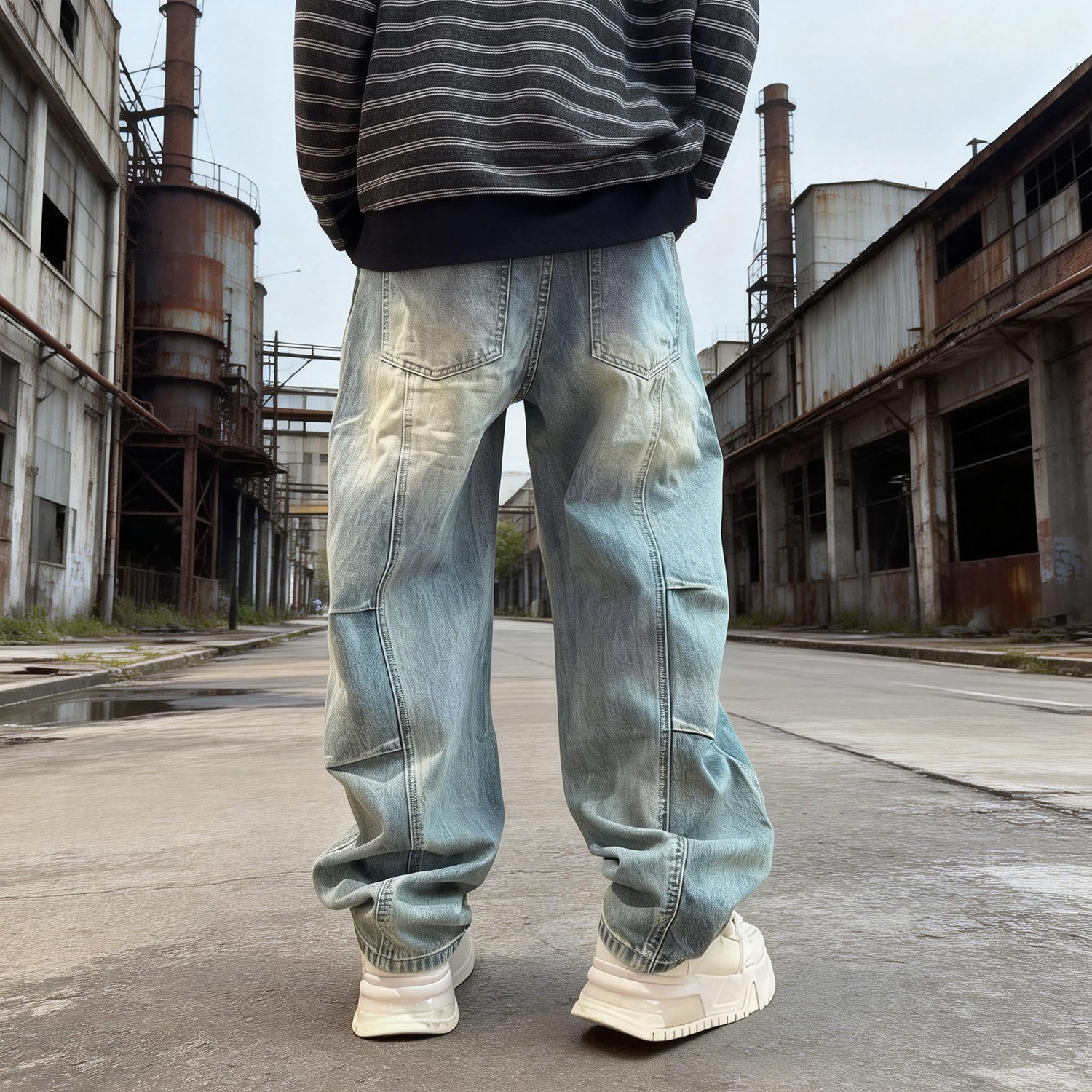 Pantalones y pantalones para hombre omaiga 466610