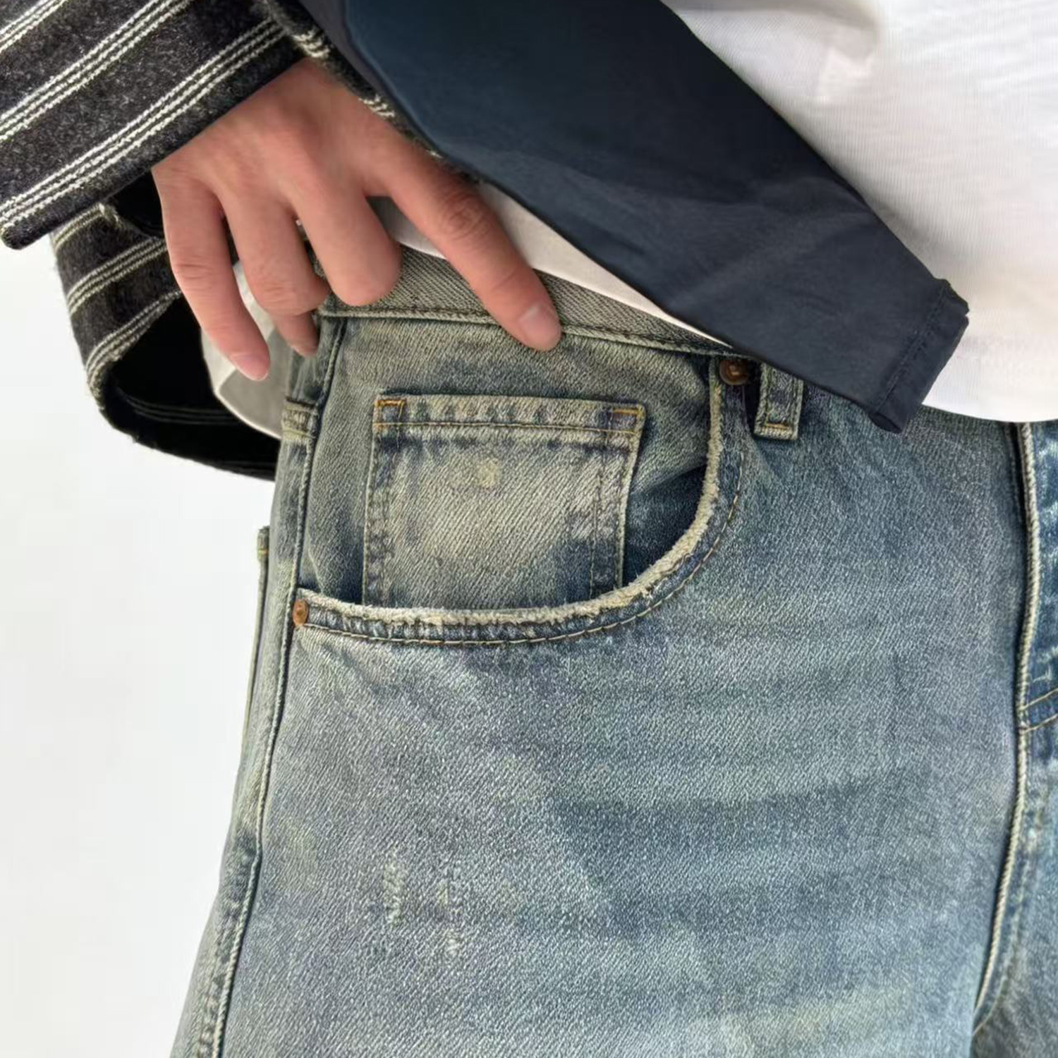 Pantalones y pantalones para hombre omaiga 466610
