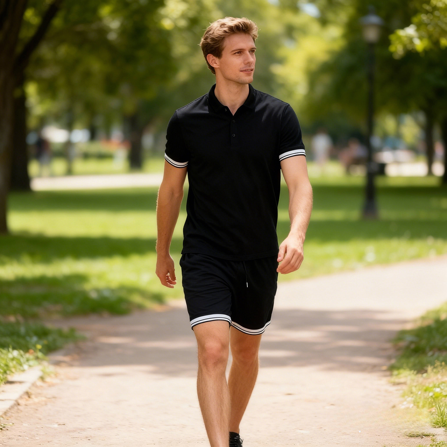 Conjuntos cortos para hombre omaiga 513815